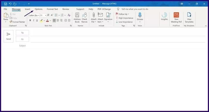 كيفية إنشاء استطلاع باستخدام أزرار التصويت في Microsoft Outlook - %categories