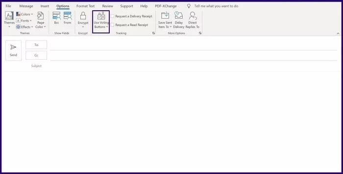 كيفية إنشاء استطلاع باستخدام أزرار التصويت في Microsoft Outlook - %categories