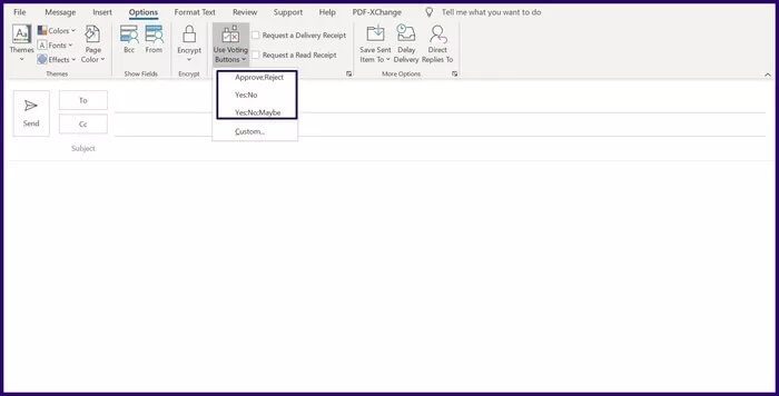 how-to-create-poll-using-microsoft-outlook-voting-button-step-5_2021-09-10-093227_935adec67b324b146ff212ec4c69054f كيفية إنشاء استطلاع باستخدام أزرار التصويت في Microsoft Outlook