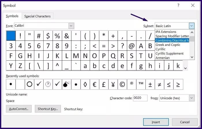 how-to-insert-accents-and-symbols-on-windows-10-step-12_935adec67b324b146ff212ec4c69054f أفضل 4 طرق لإضافة علامات النطق والرموز عند الكتابة في Windows 10