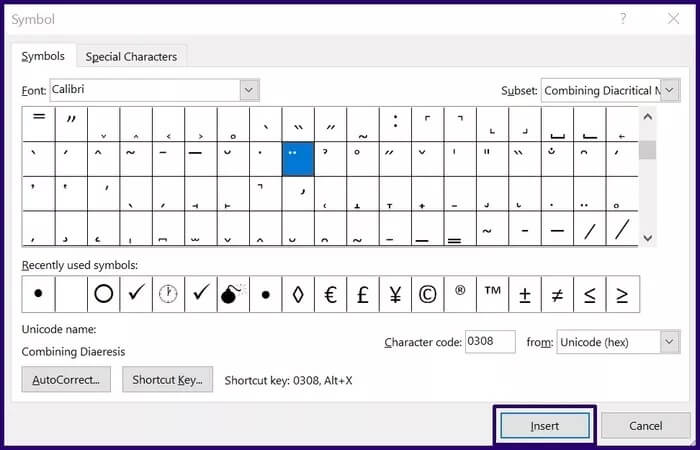 how-to-insert-accents-and-symbols-on-windows-10-step-14_935adec67b324b146ff212ec4c69054f أفضل 4 طرق لإضافة علامات النطق والرموز عند الكتابة في Windows 10
