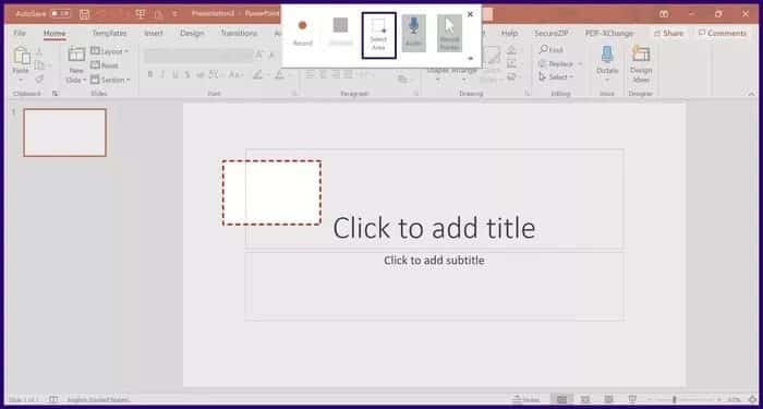 how-to-record-video-in-microsoft-powerpoint-step-4_935adec67b324b146ff212ec4c69054f أفضل طريقتين لتسجيل فيديو في Microsoft PowerPoint