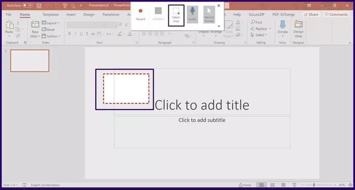 how-to-record-video-in-microsoft-powerpoint-step-5_2021-08-25-125510_935adec67b324b146ff212ec4c69054f أفضل طريقتين لتسجيل فيديو في Microsoft PowerPoint