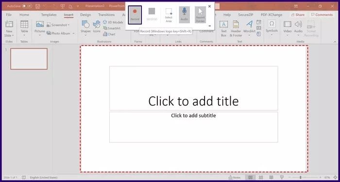 how-to-record-video-in-microsoft-powerpoint-step-6_935adec67b324b146ff212ec4c69054f أفضل طريقتين لتسجيل فيديو في Microsoft PowerPoint