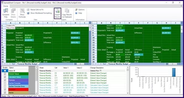 كيفية استخدام مقارنة جداول بيانات Microsoft لتحليل إصدارات ملفات Excel - %categories