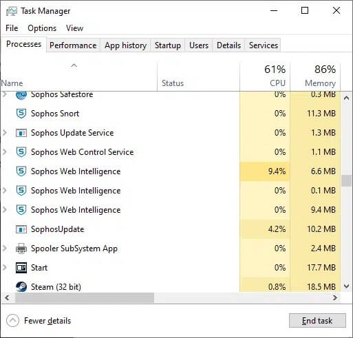 in-the-task-manager-window-click-on-the-processes كيفية إصلاح Steam لا يقوم بتحميل الألعاب