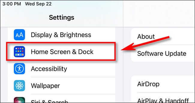 كيفية إخفاء مكتبة التطبيقات على iPad Dock - %categories