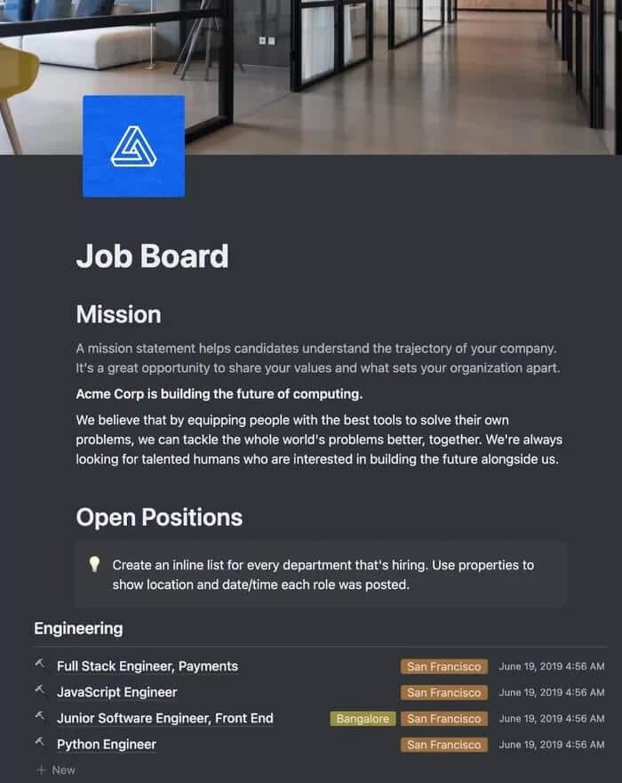 job-board-notion-template_935adec67b324b146ff212ec4c69054f أفضل 8 قوالب Notion للأعمال