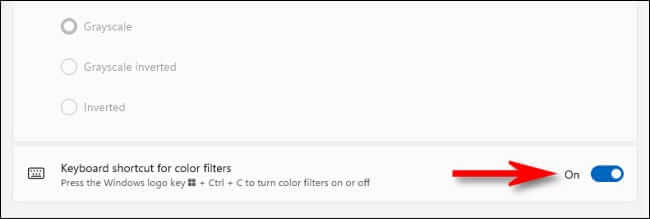 كيفية استخدام فلتر الألوان في Windows 11 - %categories
