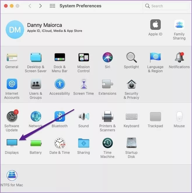 mac-display-system-preferences_4d470f76dc99e18ad75087b1b8410ea9 كيفية إصلاح استنزاف بطارية جهاز Mac بسرعة بعد إغلاق التطبيقات