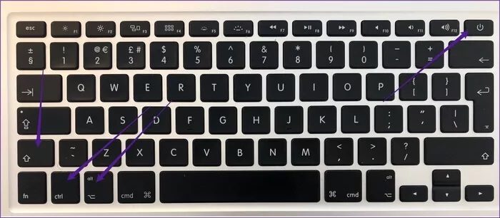 mac-reset-smc-power-button_935adec67b324b146ff212ec4c69054f كيفية إصلاح استنزاف بطارية جهاز Mac بسرعة بعد إغلاق التطبيقات