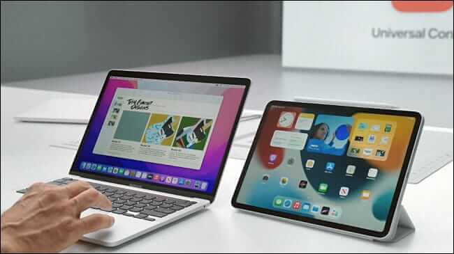 mac_universal_control الجديد في iOS 15 و iPadOS 15 و macOS Monterey