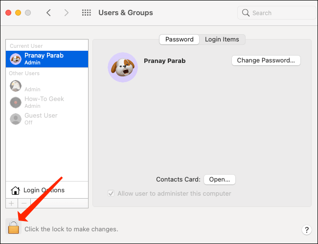 macos-user-account-lock-icon كيفية حذف حساب مستخدم على جهاز Mac