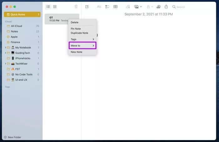 move-quick-notes_935adec67b324b146ff212ec4c69054f كيفية استخدام الملاحظات السريعة على iPhone و iPad و Mac