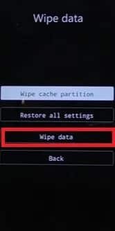 now-again-tap-on-wipe-data إصلاح للأسف توقفت خدمة IMS