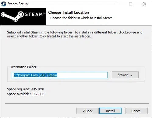 إصلاح خطأ تحميل تطبيق Steam 3: 0000065432 - %categories