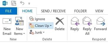 open-the-outlook-account-and-click-on-file- كيفية إصلاح رمز الخطأ 0x80004005