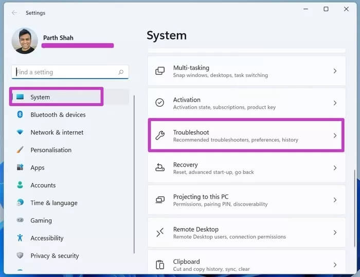 open-troubleshoot-menu_935adec67b324b146ff212ec4c69054f أفضل 10 طرق لإصلاح عدم فتح OneNote على Windows 10/11