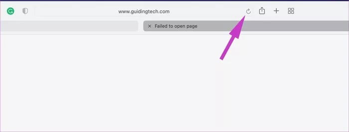 reload-webpage_935adec67b324b146ff212ec4c69054f أفضل الطرق لإصلاح مشكة عدم عثور متصفح Safari على خادم على Mac