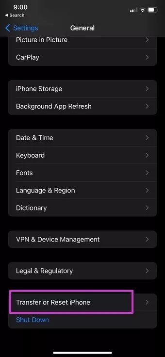 reset-iPhone_2021-09-24-154435_7c4a12eb7455b3a1ce1ef1cadcf29289 أفضل 10 طرق لإصلاح عدم رنين مكالمات Telegram على iPhone