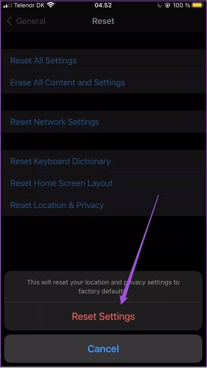 reset-settings-ios_935adec67b324b146ff212ec4c69054f كيفية إصلاح انقطاع اتصال iPhone بجهاز Mac