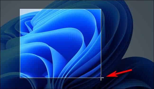 screenshot_selection كيفية التقاط لقطة شاشة على Windows 11