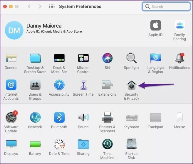 security-and-privacy-system-preferences_4d470f76dc99e18ad75087b1b8410ea9 كيفية إصلاح استنزاف بطارية جهاز Mac بسرعة بعد إغلاق التطبيقات