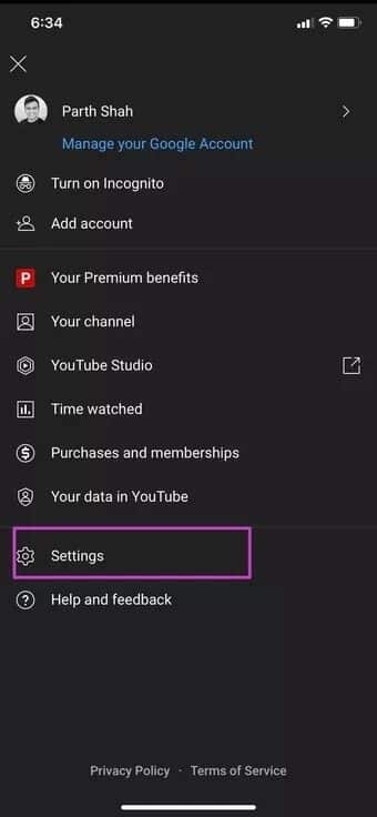 أفضل 6 طرق لإصلاح ميزة YouTube صورة داخل صورة على iPhone - %d9%8eapplication select youtube settings 2021 09 14 132130 7c4a12eb7455b3a1ce1ef1cadcf29289 - أفضل 6 طرق لإصلاح ميزة YouTube صورة داخل صورة على iPhone
