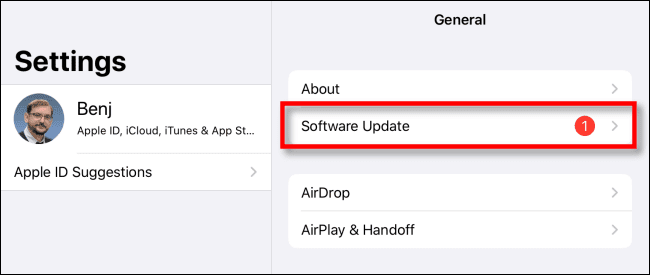select_update كيفية تحديث iPad الخاص بك إلى أحدث إصدار من iPadOS