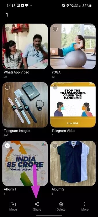 كيفية إنشاء ومشاركة ألبوم الصور على هواتف Samsung Galaxy - %categories