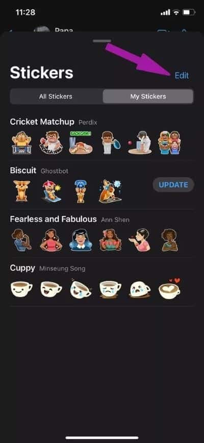 tap-on-edit-menu_40dd5eab97016030a3870d712fd9ef0f-1 كيفية إزالة الملصقات من WhatsApp