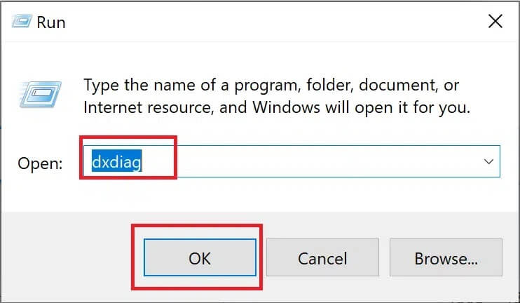 type-dxdiag-in-the-run-dialogue-box-and-then-clic إصلاح عدم عمل Miracast على Windows 10