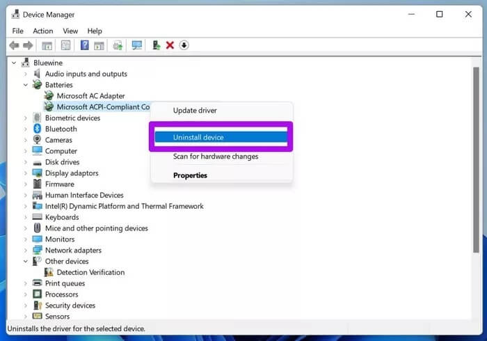 uninstall-drivers_935adec67b324b146ff212ec4c69054f أفضل 9 طرق لإصلاح عدم شحن الكمبيوتر المحمول الذي يعمل بنظام Windows 10
