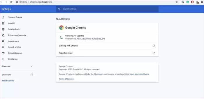 update-google-chrome_935adec67b324b146ff212ec4c69054f 8 أفضل الطرق لإصلاح التأخر أثناء العروض التقديمية في Google Meet