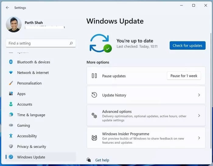 update-windows-OS_935adec67b324b146ff212ec4c69054f أفضل 8 طرق لإصلاح اختفاء الرموز من سطح المكتب على Windows 10 و 11