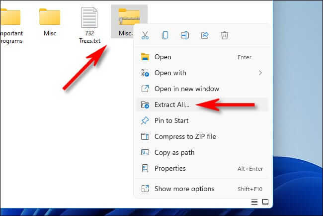 كيفية ضغط الملفات وفك ضغطها على Windows 11 - %categories