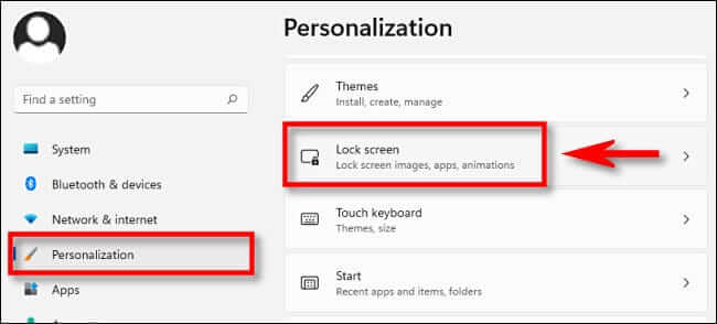 win11_settings_lock_screen كيفية تخصيص شاشة القفل على Windows 11