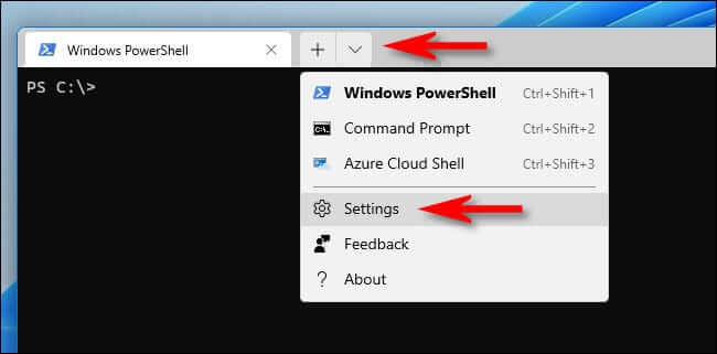 win11_terminal_settings-1 كيفية جعل Windows Terminal مفتوحًا دائمًا باستخدام موجه الأوامر على Windows 11