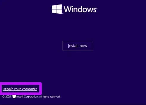windows-setup-repair-your-computer_4d470f76dc99e18ad75087b1b8410ea9 أفضل 5 طرق لإصلاح خطأ الجهاز غير قابل للتمهيد على Windows 10
