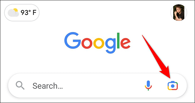 1-open-google-lens كيفية عكس البحث عن الصور على Android