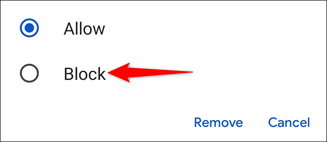 13-chrome-android-block-site-location كيفية التحقق من مواقع الويب التي يمكنها الوصول إلى موقعك في Google Chrome