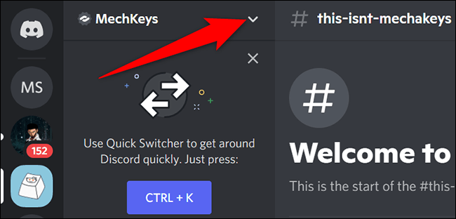 2-discord-desktop-server-menu كيف تترك خادم على Discord