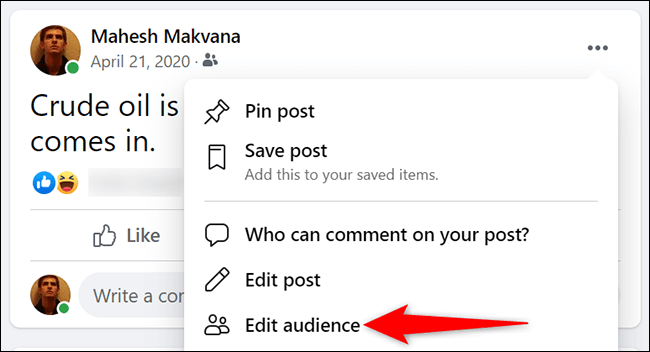 2-facebook-post-edit-audience كيف تجعل منشورك على Facebook قابلة للمشاركة