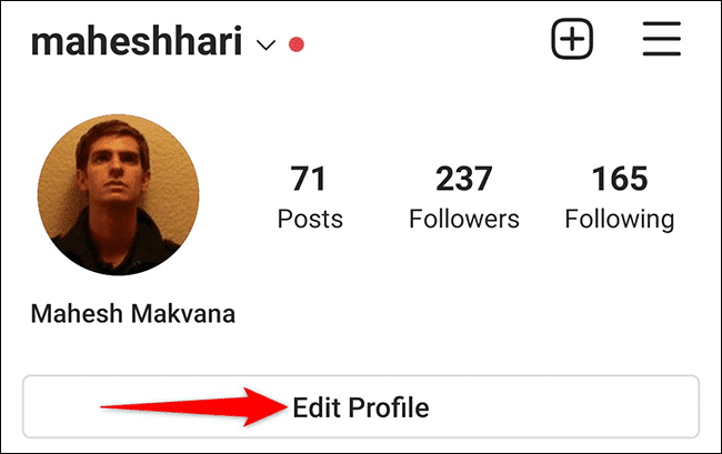 2-instagram-app-edit-profile-1 كيفية تغيير صورة ملفك الشخصي على Instagram