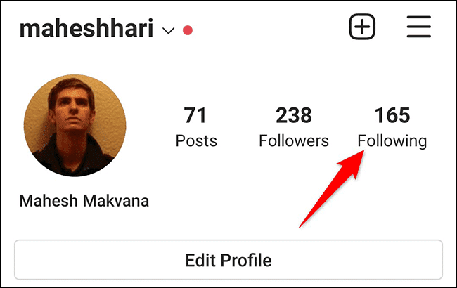 2-instagram-app-following كيفية إلغاء متابعة الأشخاص على Instagram