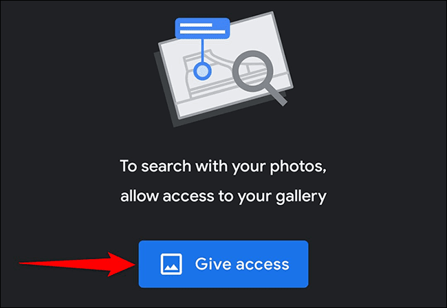 3-lens-photo-access كيفية عكس البحث عن الصور على Android