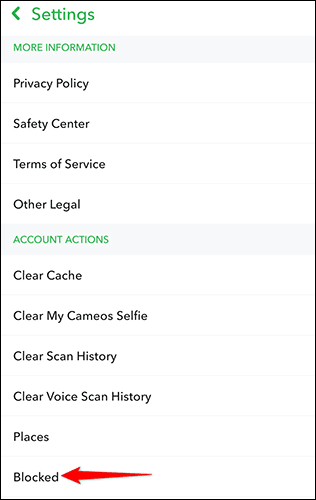 3-snapchat-blocked-users كيفية إلغاء حظر شخص ما على Snapchat