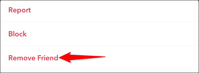4-remove-friend-snapchat كيفية حذف أصدقاء Snapchat