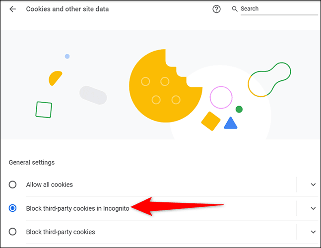 6-chrome-desktop-enable-cookies كيفية تمكين ملفات تعريف الارتباط في Google Chrome