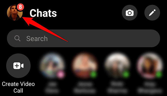 6-messenger-profile كيفية إلغاء حظر شخص ما على Facebook Messenger